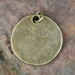 AXEMEN, Warrior Pendant, Tanum petroglyph, Zinc