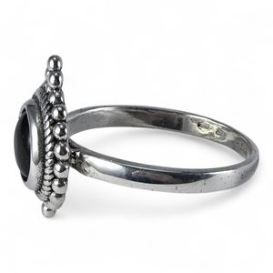 ANTONIA, ring, Czech moldavite, silver 925