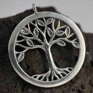 Tree of Life pendant - Large, sterling silver