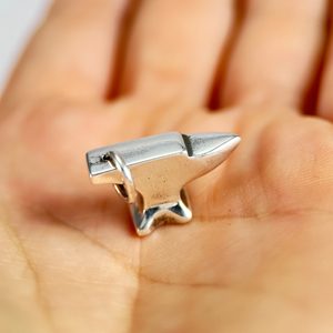 SMITH's ANVIL, sterling silver pendant