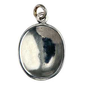 WOLF TRACK, pendant, sterling silver