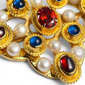 Medieval brooch, Colmar, 14th century