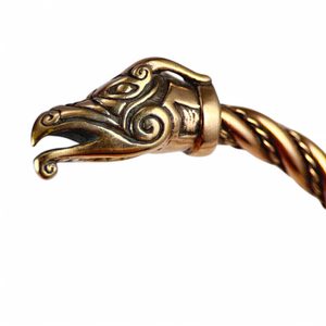 Celtic Dragon, bracelet, bronze