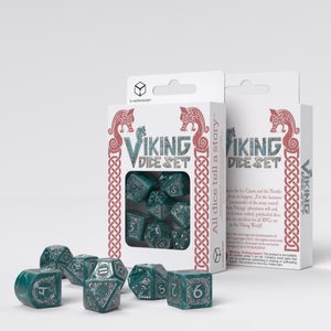 Viking Modern Dice Set: Mjolnir, RPG dice set