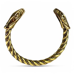 SNAKE, brass bracelet