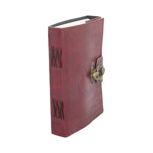 Tree Of Life, leather notebook with lock