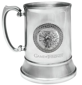 GAME OF THRONES STAINLESS STEEL STEIN STARK - GAME OF THRONES{% if kategorie.adresa_nazvy[0] != zbozi.kategorie.nazev %} - LICENSED MERCH - FILMS, GAMES{% endif %}