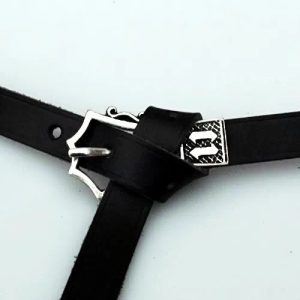 Medieval leather belt, England