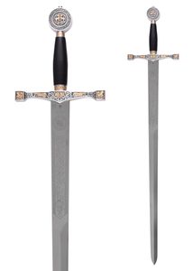 Excalibur Sword with golden ornaments, Marto