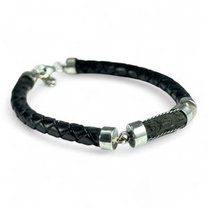 MOLDAU Armband, Moldavit und Silber Ag 925/1000