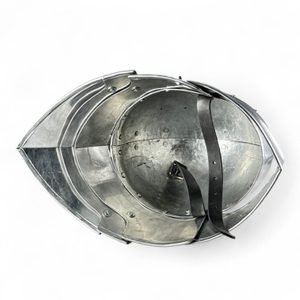 German sallet, medieval helmet - aluminium