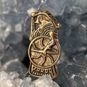 Valkyrie, shieldmaiden, Wickham, England, bronze