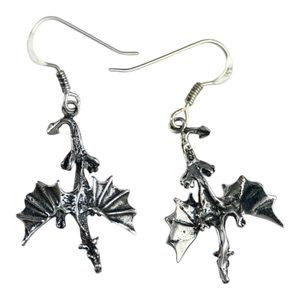 DRAGONS - silver earrings Ag 925