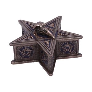 Crow - Pentagram Raven Box 16.5cm