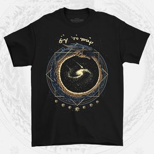 UROBOROS, Herren-T-Shirt farbig