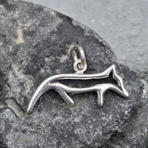 GUMPI, loup sami, pendentif, argent 925/1000