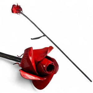 Forged rose - red