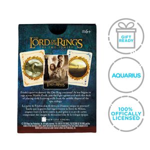 LORD OF THE RINGS PLAYING CARDS THE TWO TOWERS - LORD OF THE RINGS - PÁN PRSTENŮ{% if kategorie.adresa_nazvy[0] != zbozi.kategorie.nazev %} - PRODUITS SOUS LICENCE – FILMS, JEUX, SÉRIES{% endif %}