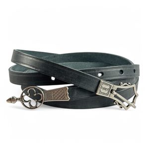 Medieval leather belt, England