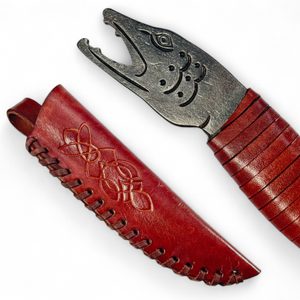 Pike, forged fishing knife