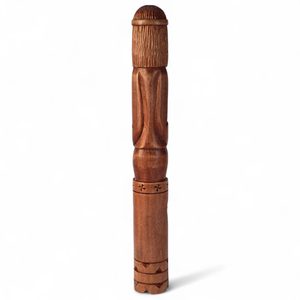 VELES, Slavic God of the Forest, carved statue