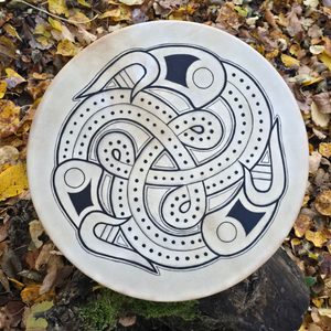 Shamanic drum, 40 cm - Viking drum