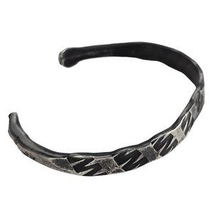 ARRAS forged bracelet, stainless steel