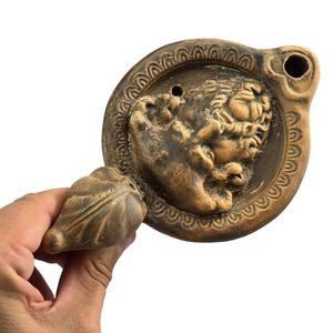 FAUN - ROMAN OIL LAMP, lantern