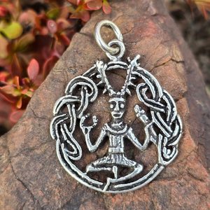 CERNNUNOS - SILVER PENDANT, AG 925 - PENDANTS{% if kategorie.adresa_nazvy[0] != zbozi.kategorie.nazev %} - SILVER JEWELLERY{% endif %}