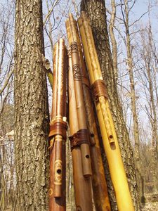 Fujara, a shepherd's pipe from the Carpathians