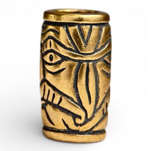 VIKING BEARD RING, bronze