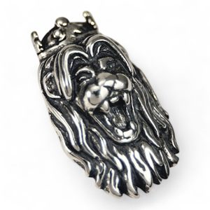 BOHEMIAN LION, pendant, sterling silver