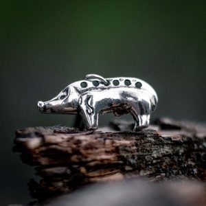 CELTIC BOAR, TABOR, BOHEMIA, PENDANT, STERLING SILVER - PENDANTS{% if kategorie.adresa_nazvy[0] != zbozi.kategorie.nazev %} - SILVER JEWELLERY{% endif %}