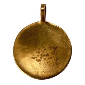 BRONZE AGE SUN, bronze pendant