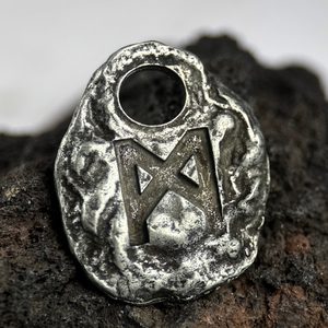 Mannaz - Rune Pendant