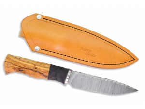 Couteau d'extérieur Sting + étui en cuir Klasik