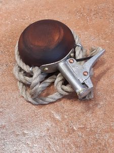 POWDER FLASK FOR FINE GUNPOWDER, 16th Century, Replica
