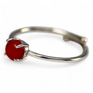 YENNEFER, ring, carnelian silver 925/1000