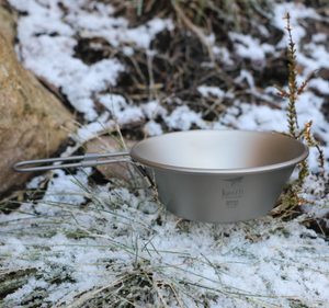 TITANIUM BOWL WITH FOLDING HANDLE TI5320 KEITH - TITANAUSRÜSTUNG{% if kategorie.adresa_nazvy[0] != zbozi.kategorie.nazev %} - BUSHCRAFT{% endif %}