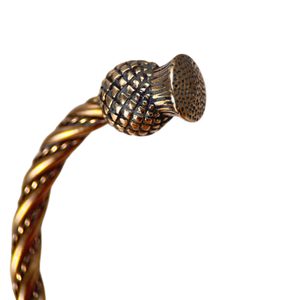 SCOTTISH THISTLE - Alba, bronze Bracelet