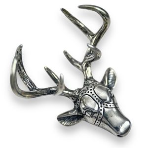 DEER, necklace, sterling silver