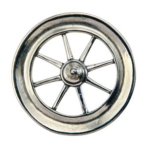TARANIS WHEEL, Celtic replica, silver
