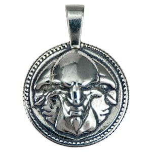 TRIGLAV Slavic Pendant silver