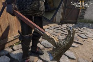 Kriegshammer Basilisk, Schaumstoff-Replik, Kingdom Come: Deliverance II