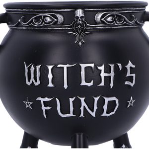 Witch's cauldron, coin box