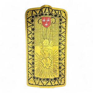 Mittelalterlicher Paviseschild, Chomutov, Böhmen