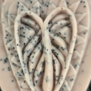 Medieval soap MALESSOW, heart big