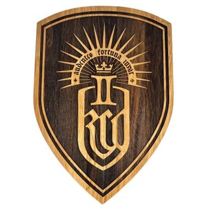 Wooden wall shield XXL, Kingdom Come: Deliverance 2