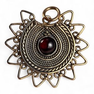 LADA, dark age jewel, the 9th century, bronze and gemstone