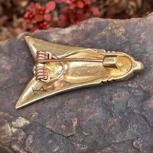 CICADA, ROMAN-GERMANIC CLASP, BRONZE - COSTUME BROOCHES, FIBULAE{% if kategorie.adresa_nazvy[0] != zbozi.kategorie.nazev %} - JEWELLERY - BRONZE, ZINC{% endif %}